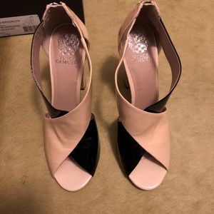 Vince Camuto open toe heels
